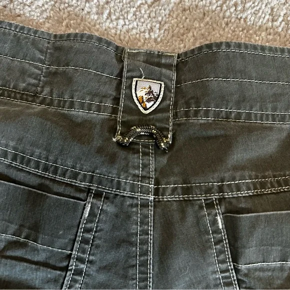 KÜHL Men’s Outdoor Hiking Shorts Size 32 Green Cotton Nylon - Picture 11 of 12